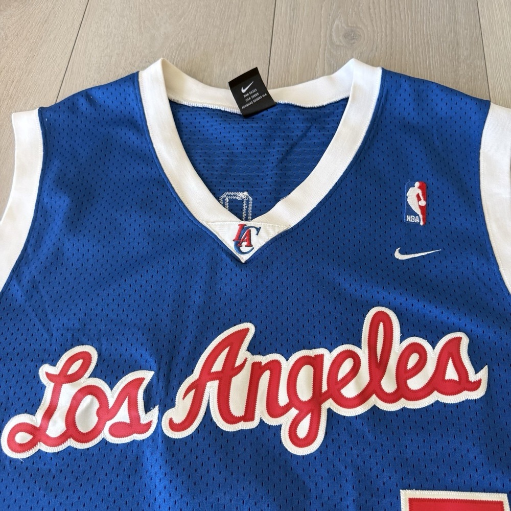 Nike Lamar Odom #7 Los Angeles Clippers NBA Men's XL Jersey Blue White Red